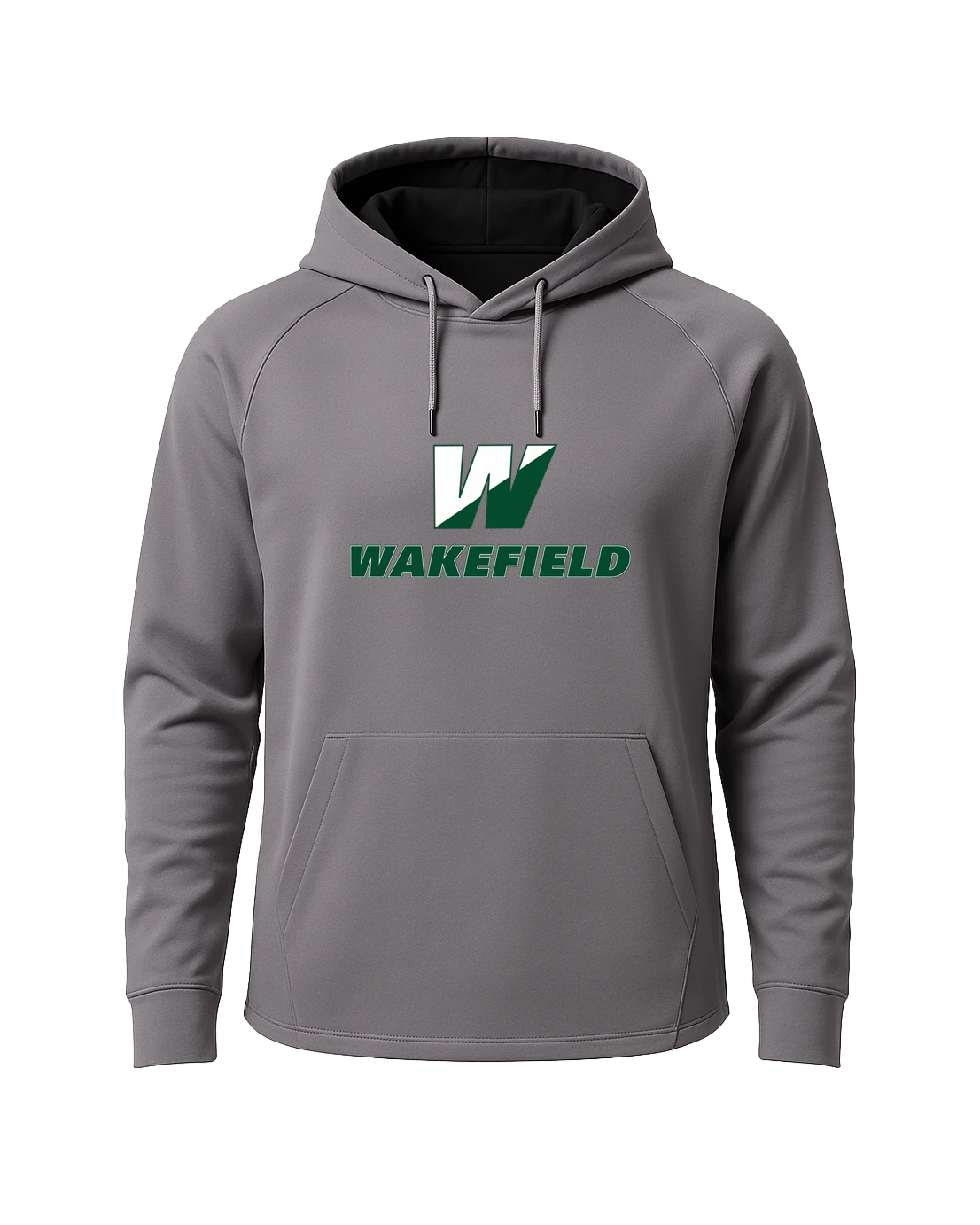 Wakefield High School N/A - Gray Hoodie - Full Front