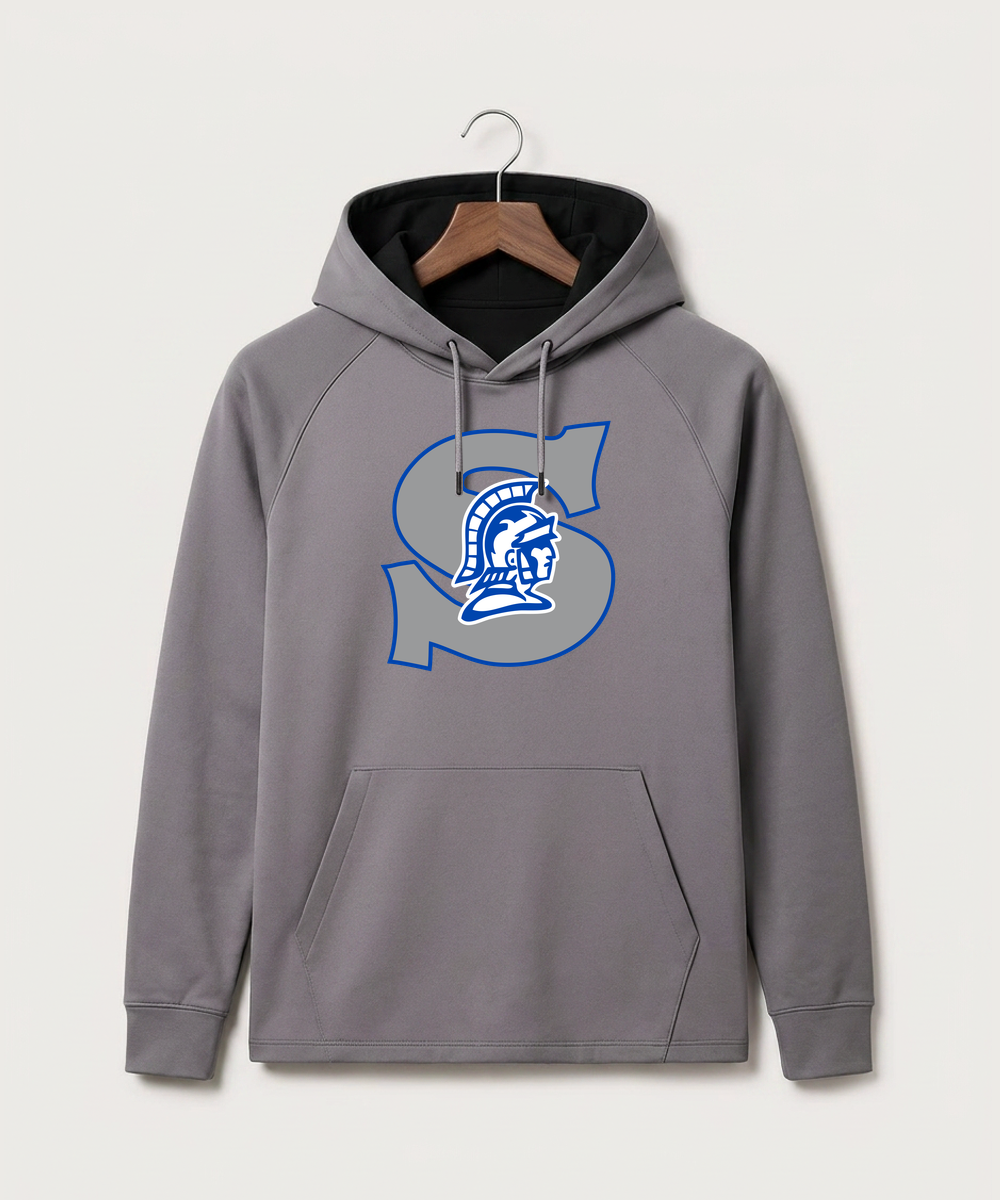 Green Bay Southwest High School Volleyball (Girls) - Gray Hoodie - Full Front