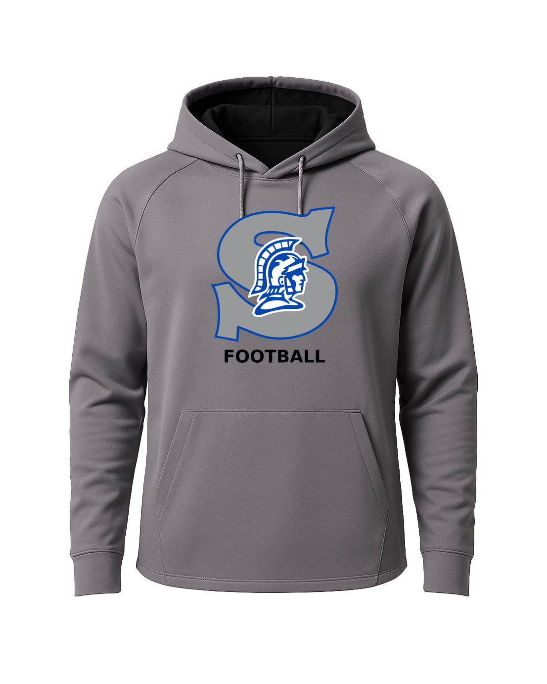 Southwest Football - Gray Hoodie - Full Front