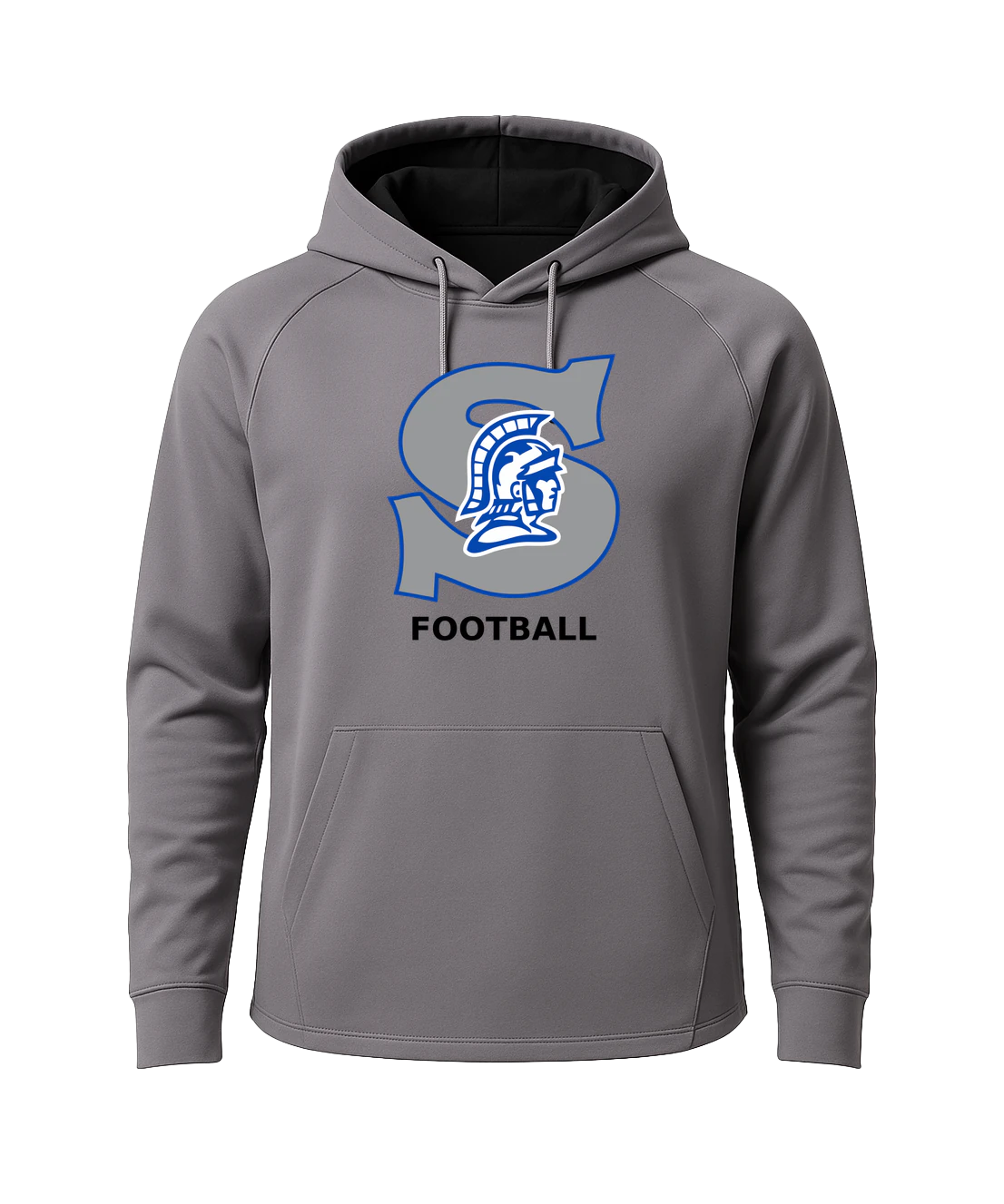 Southwest Football - Gray Hoodie - Full Front