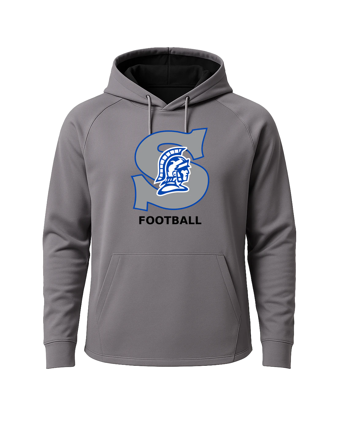 Southwest Football - Gray Hoodie - Full Front