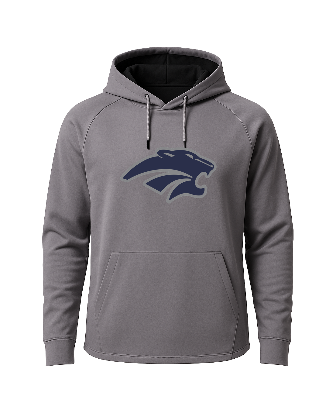 Zumbrota-Mazeppa Volleyball - Gray Hoodie - Full Front