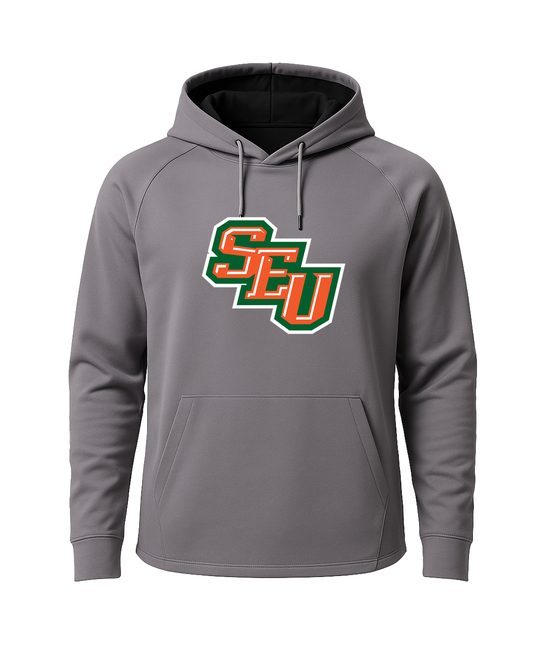 Sleepy Eye United Football - Gray Hoodie - Full Front