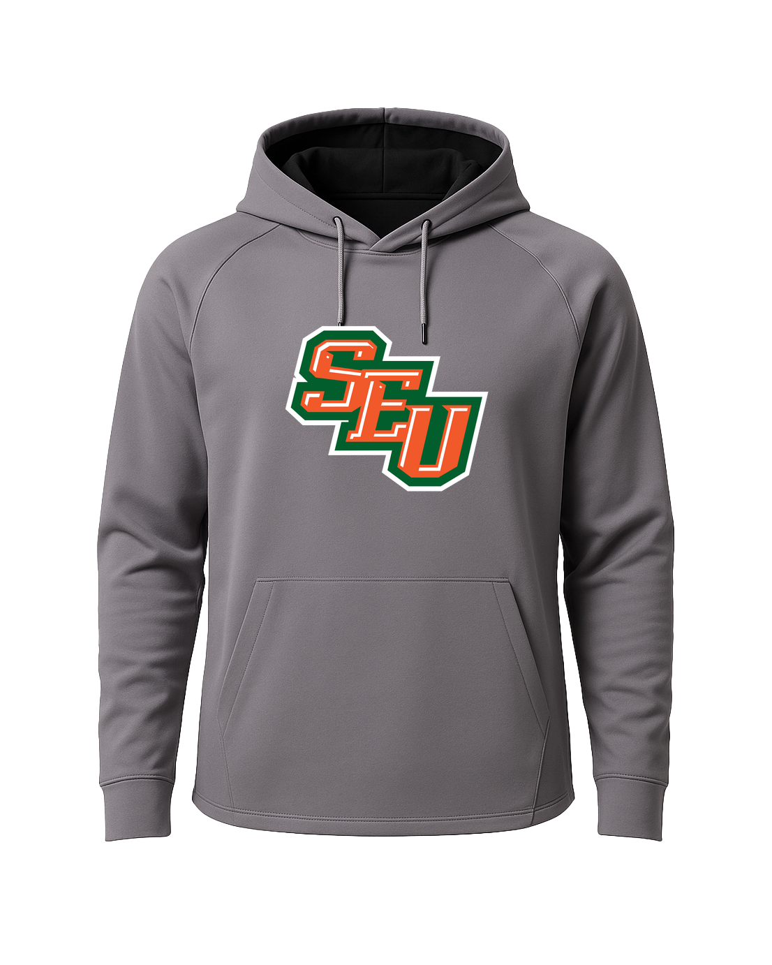 Sleepy Eye United Football - Gray Hoodie - Full Front