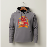 Corona Senior High School Cheer - Gray Hoodie - Full Front