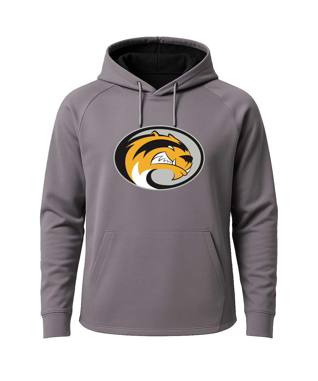 Sibley East Football - Gray Hoodie - Full Front