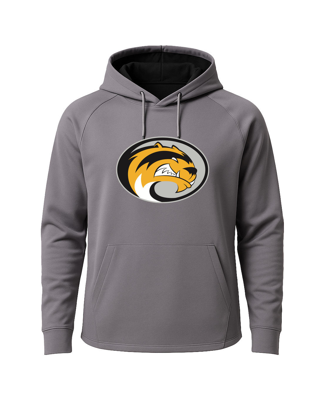 Sibley East Football - Gray Hoodie - Full Front