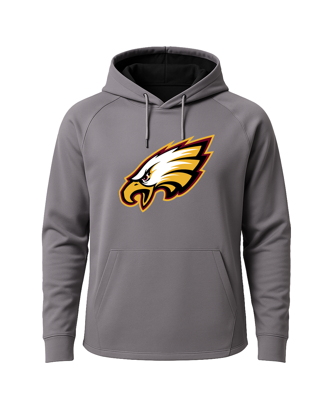 Dover-Eyota Football - Gray Hoodie - Full Front