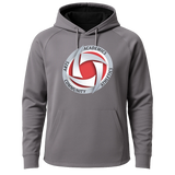 Houston Volleyball - Gray Hoodie - Full Front