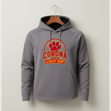 Corona Senior High School Cheer - Gray Hoodie - Full Front