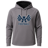 Abingdon Football - Gray Hoodie - Full Front