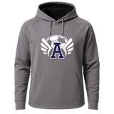 Abingdon Soccer - Gray Hoodie - Full Front