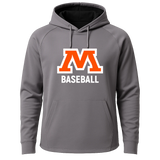 Moorhead Baseball - Gray Hoodie - Full Front