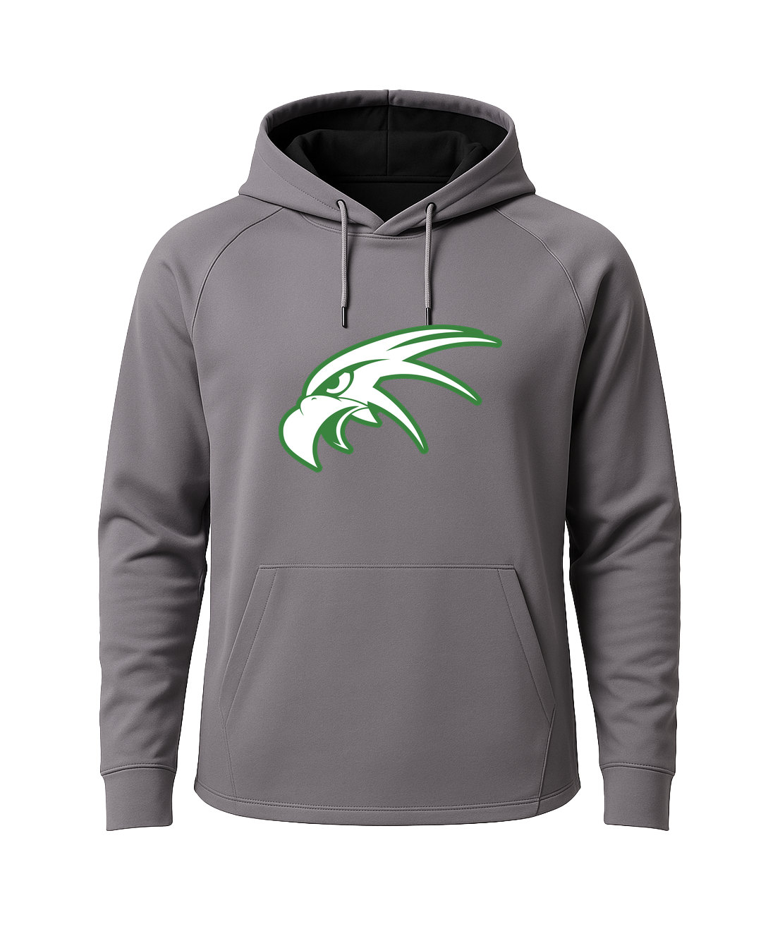 Maple River High School Baseball - Gray Hoodie - Full Front