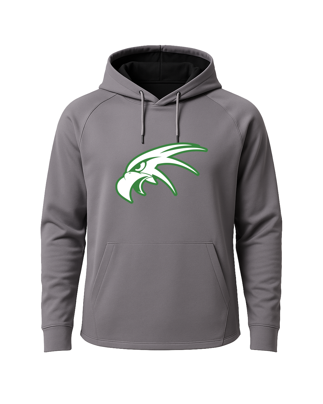 Maple River High School Baseball - Gray Hoodie - Full Front