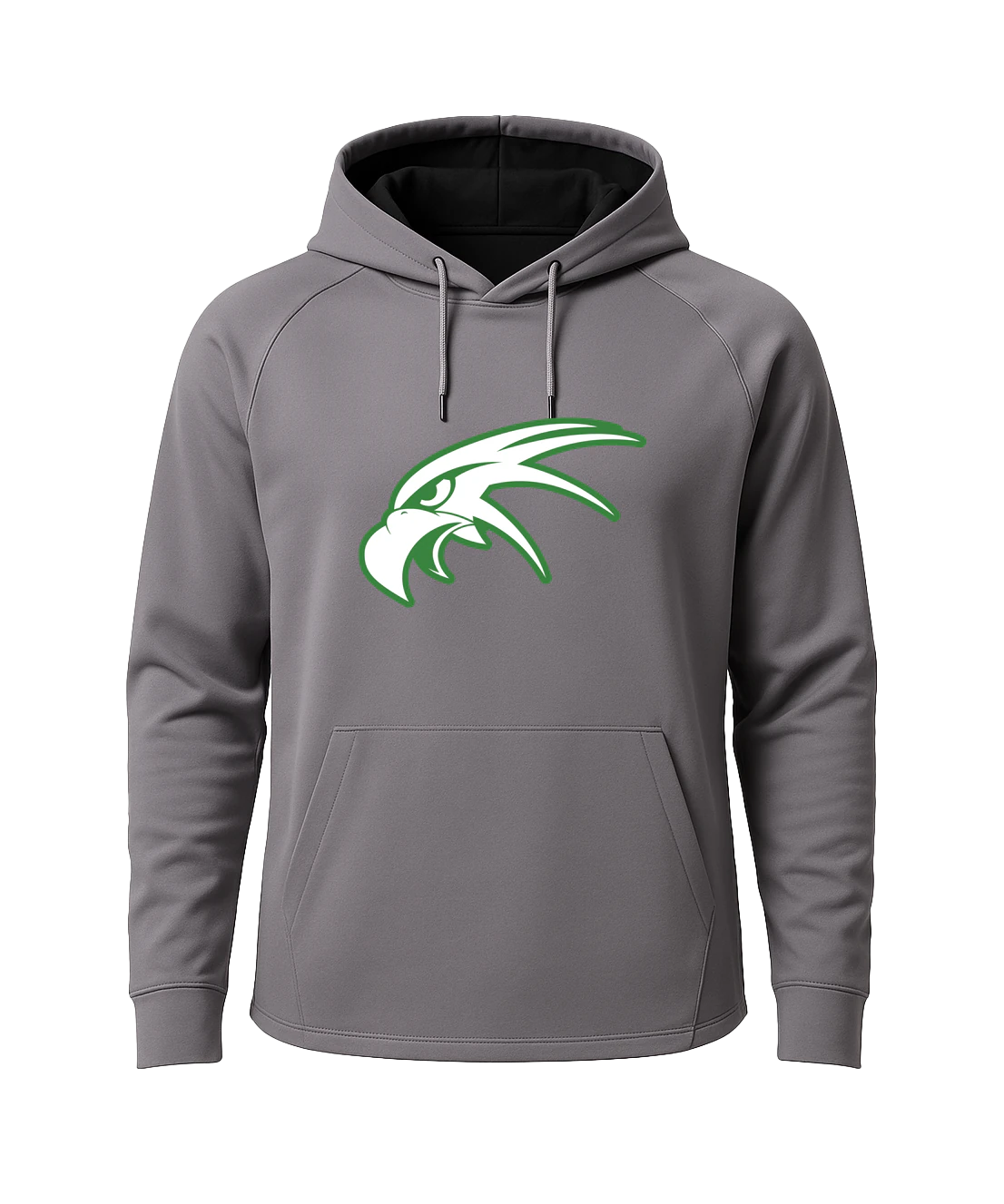 Maple River High School Baseball - Gray Hoodie - Full Front