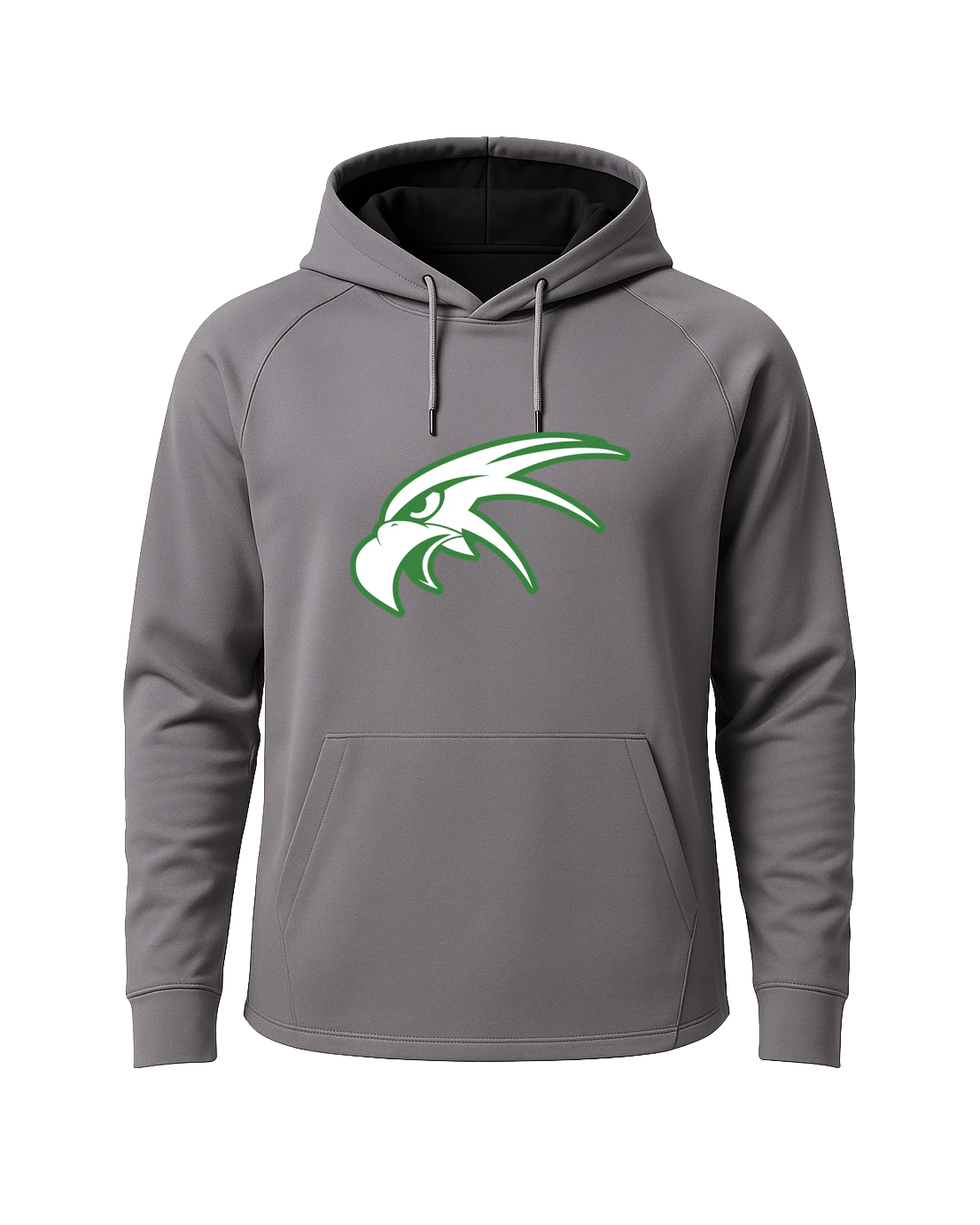 Maple River High School Baseball - Gray Hoodie - Full Front