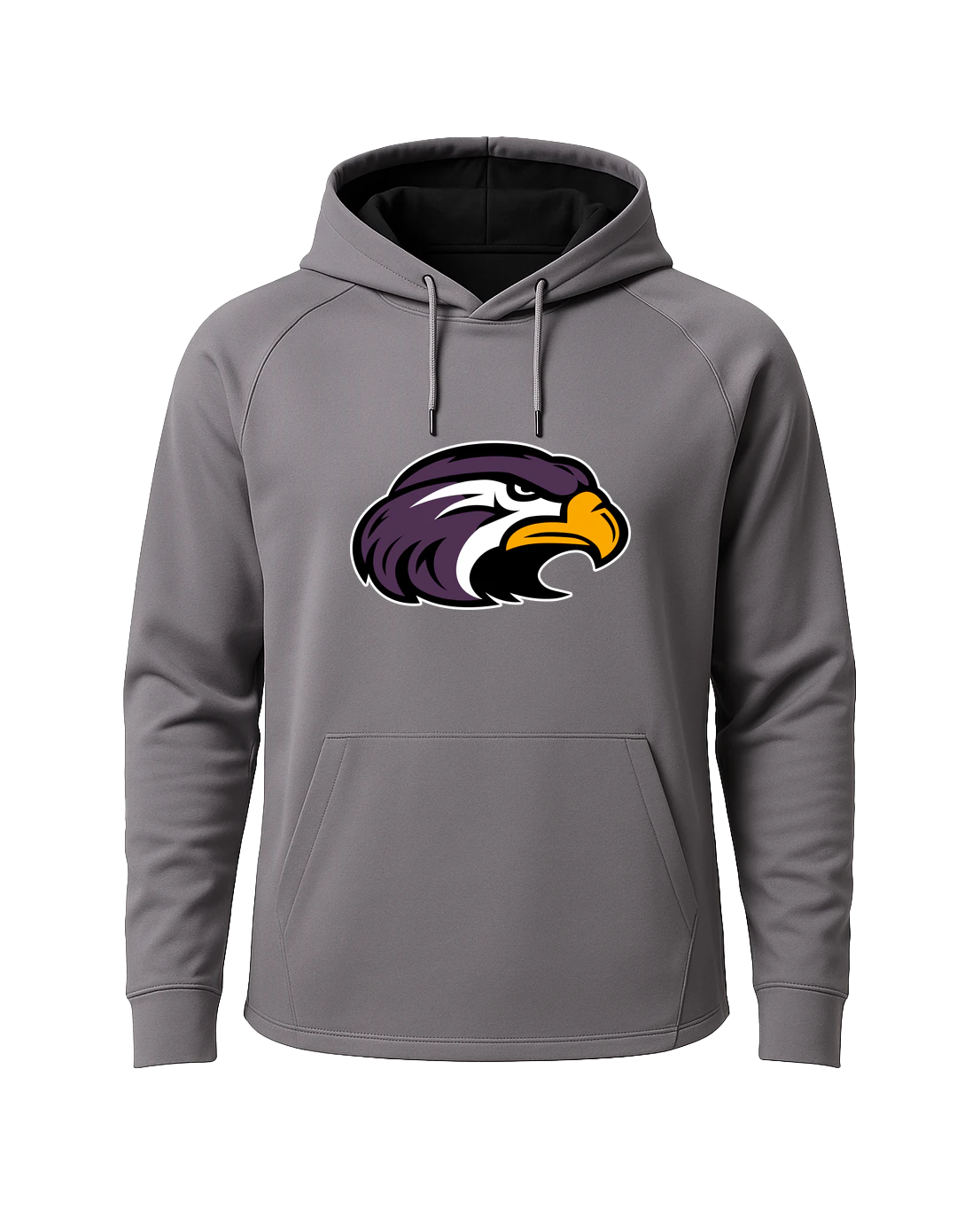 Montevideo Baseball - Gray Hoodie - Full Front