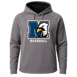 New York Mills Baseball - Gray Hoodie - Full Front