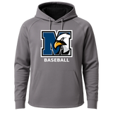 New York Mills Baseball - Gray Hoodie - Full Front