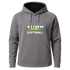 Sauk Rapids Rice Softball - Gray Hoodie - Full Front