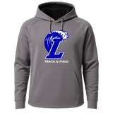 Lakeview Track - Gray Hoodie - Full Front