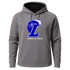 Lakeview Track - Gray Hoodie - Full Front