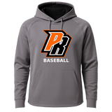 Park Rapids Baseball - Gray Hoodie - Full Front