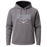 BW Softball - Gray Hoodie - Full Front