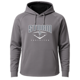 BW Softball - Gray Hoodie - Full Front