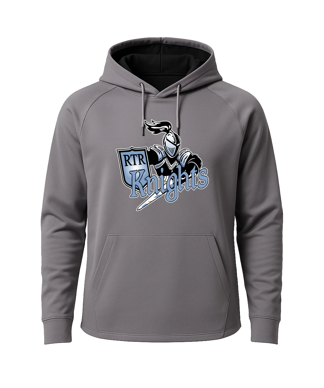 Russell-Tyler-Ruthon Softball - Gray Hoodie - Full Front