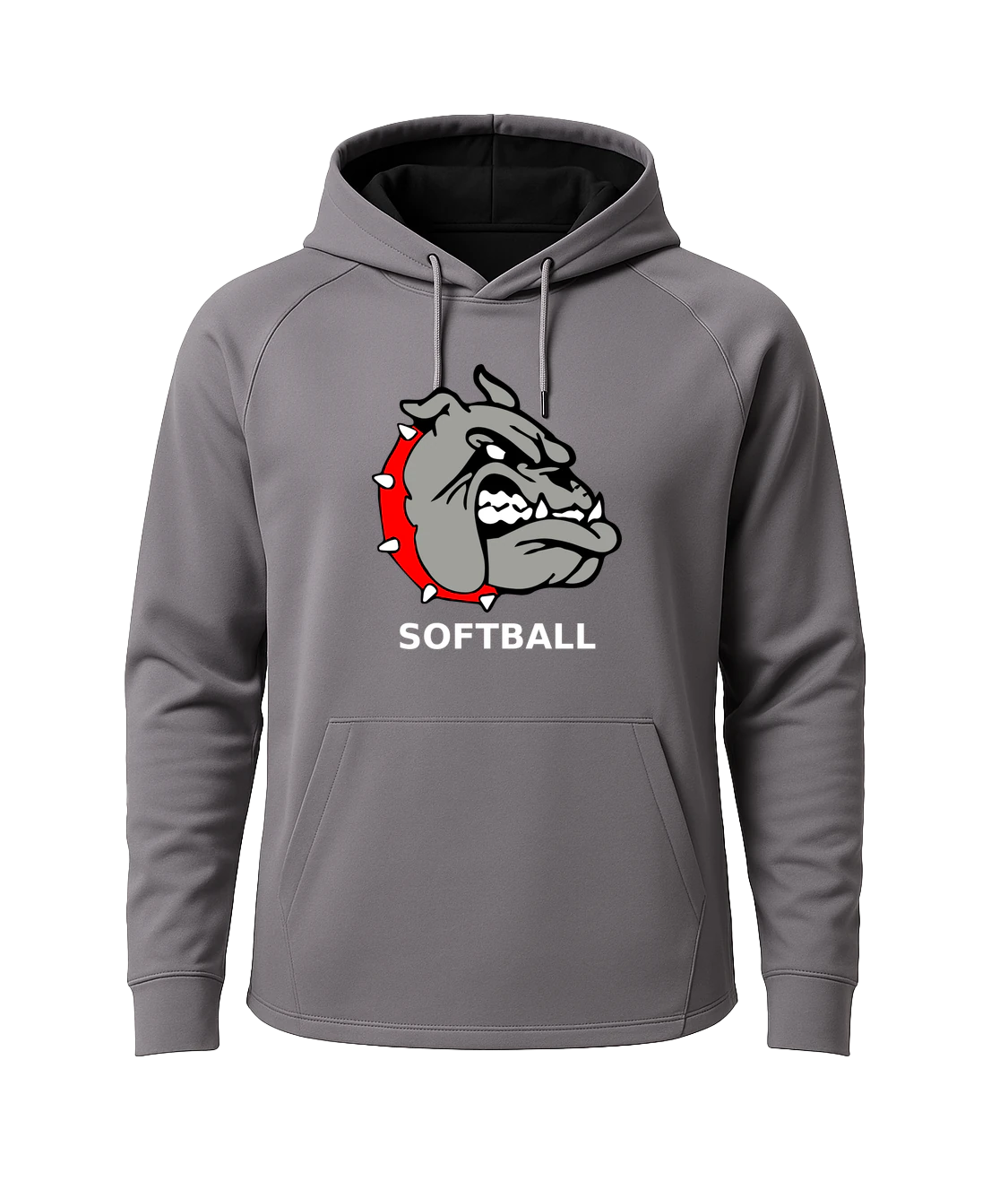 OTC Softball - Gray Hoodie - Full Front