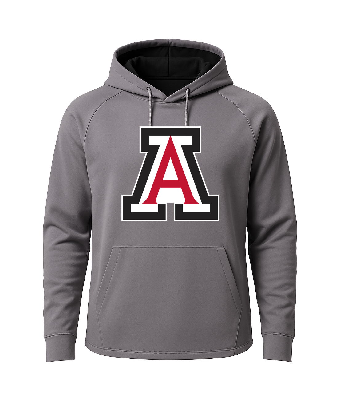 Amboy Baseball - Gray Hoodie - Full Front