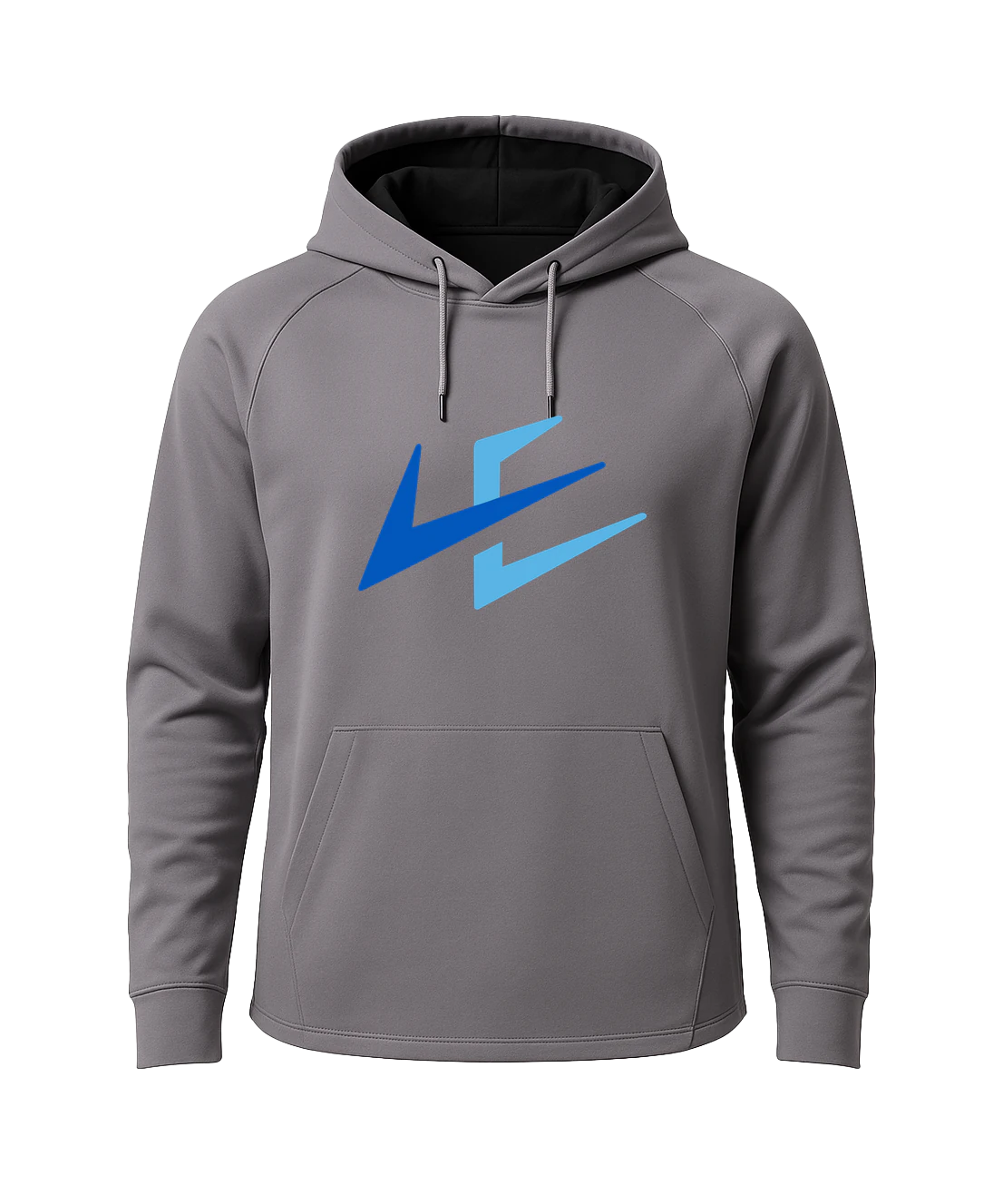 Team Store Example - Gray Hoodie - Full Front