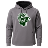 Roseau Baseball and Softball - Gray Hoodie - Full Front