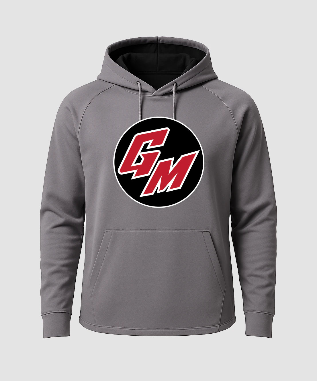 Ghostfit Sports Testing 2 - Gray Hoodie - Full Front