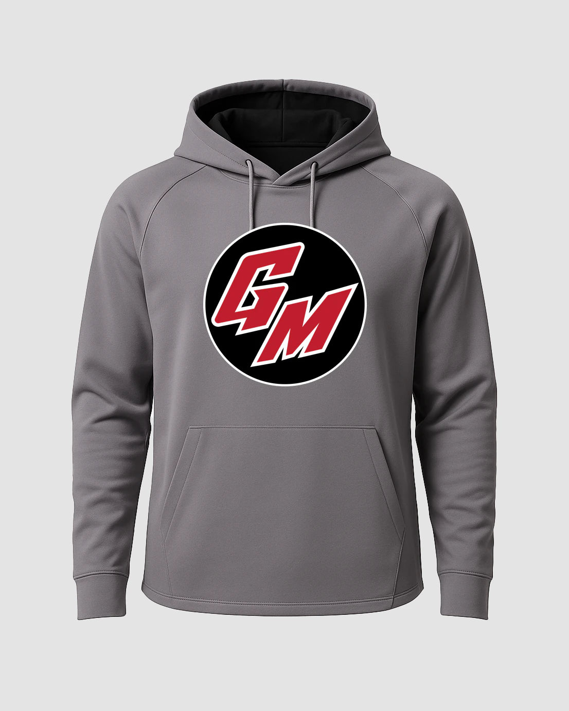 Ghostfit Sports Testing 2 - Gray Hoodie - Full Front