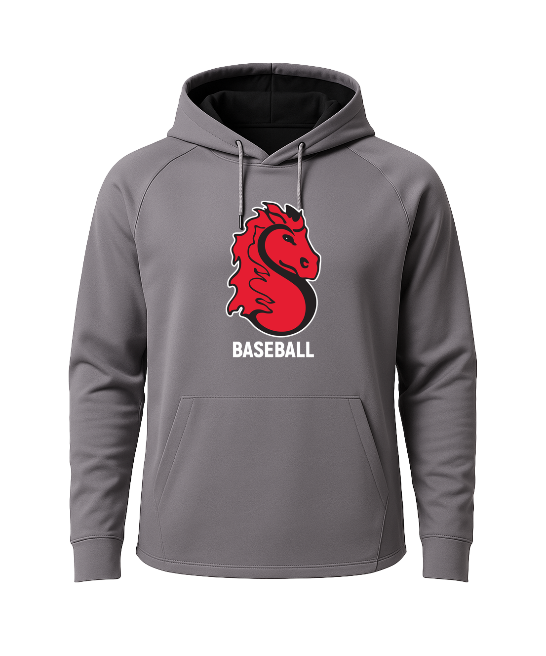Stillwater Baseball - Gray Hoodie - Full Front