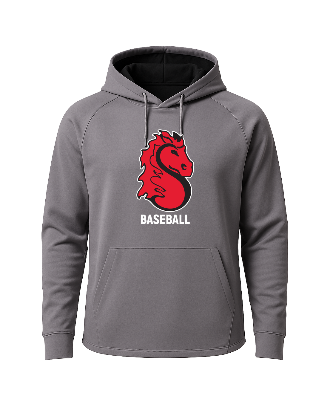 Stillwater Baseball - Gray Hoodie - Full Front