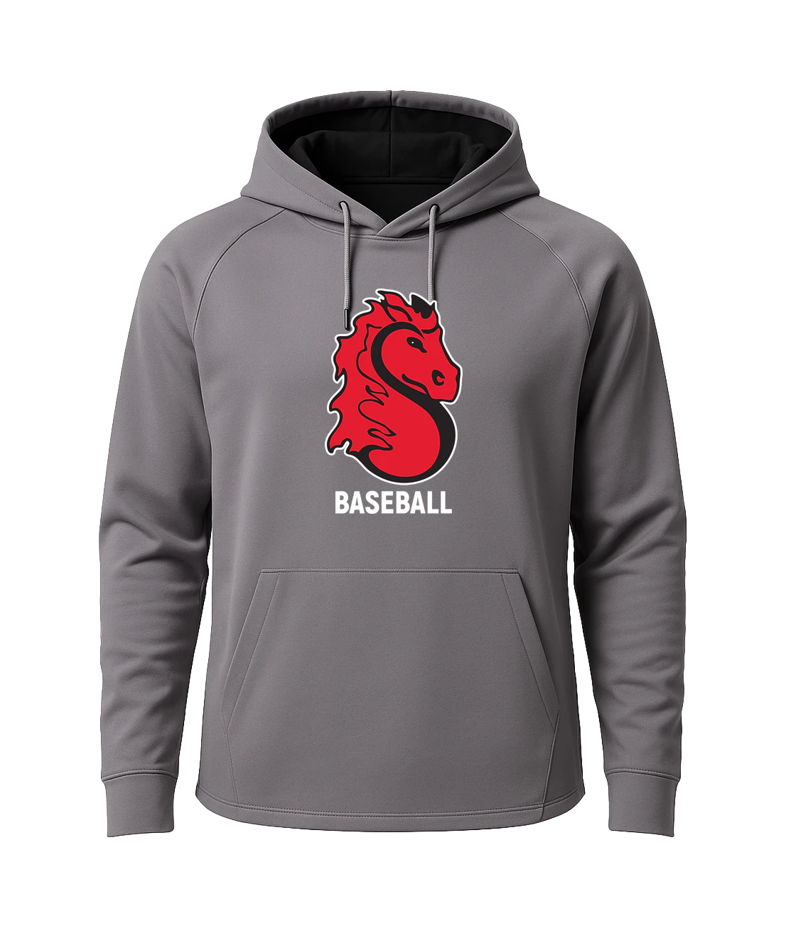 Stillwater Baseball - Gray Hoodie - Full Front