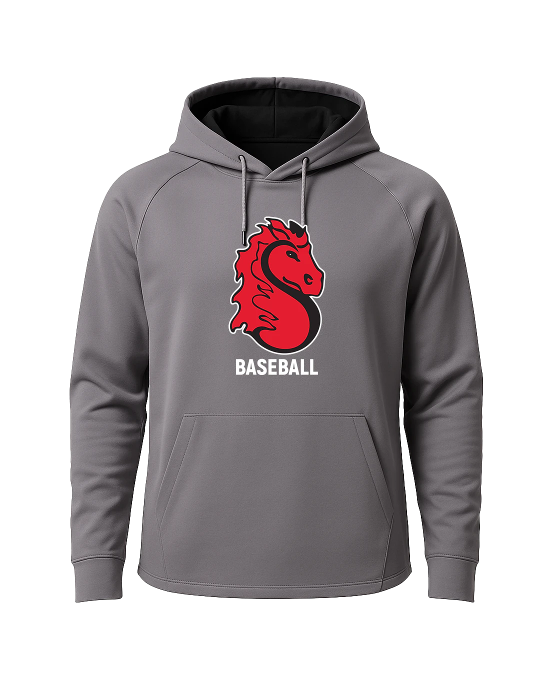 Stillwater Baseball - Gray Hoodie - Full Front