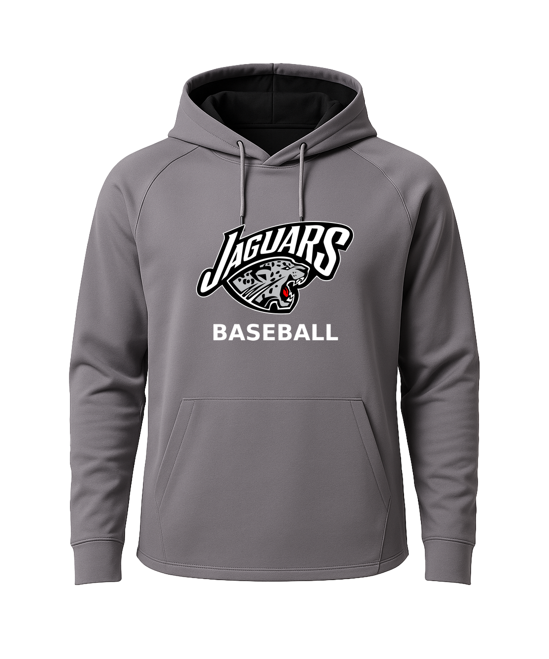 Hinckley Finlayson Baseball - Gray Hoodie - Full Front