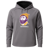Cloquet Baseball - Gray Hoodie - Full Front