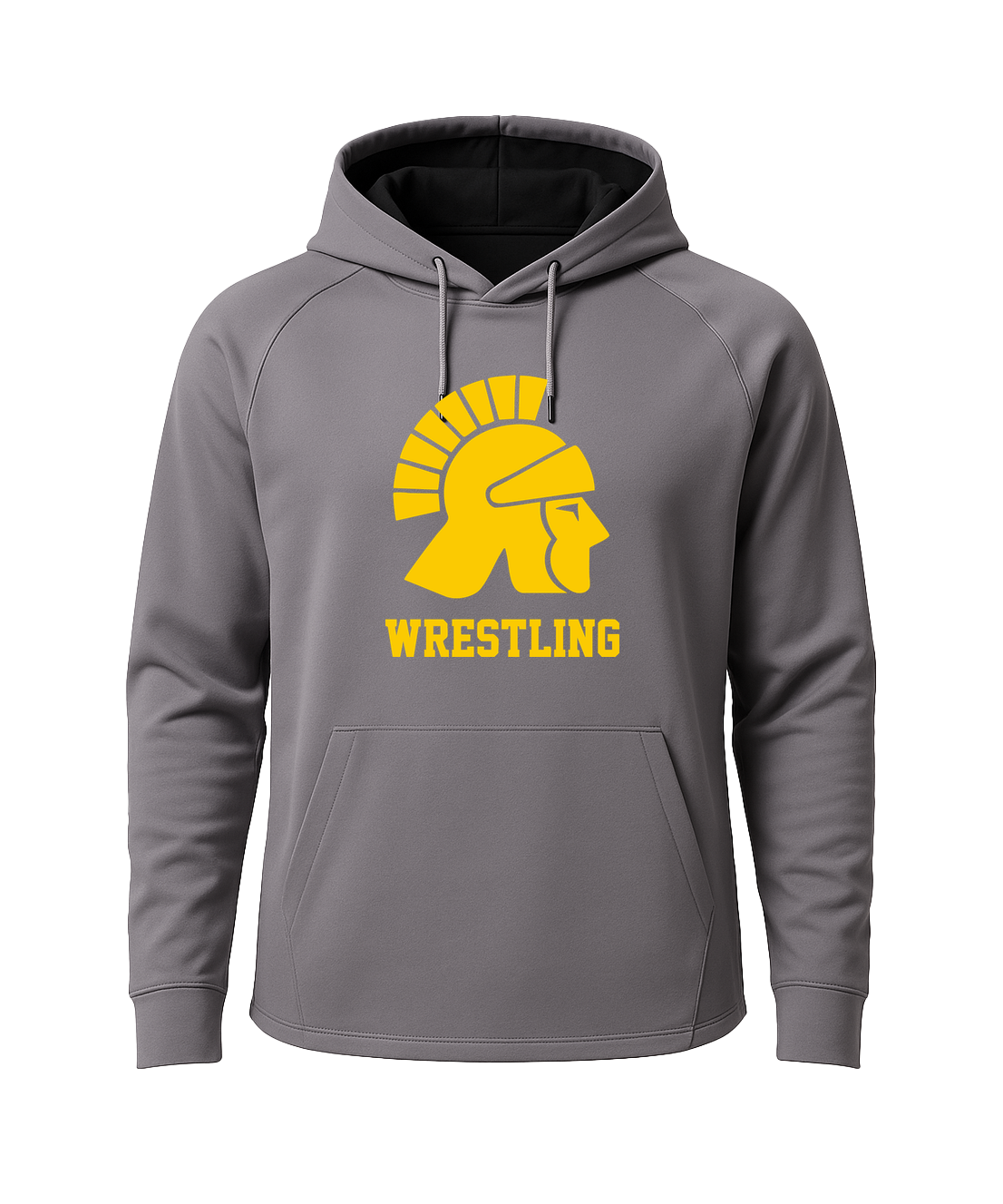 Testing - Gray Hoodie - Full Front