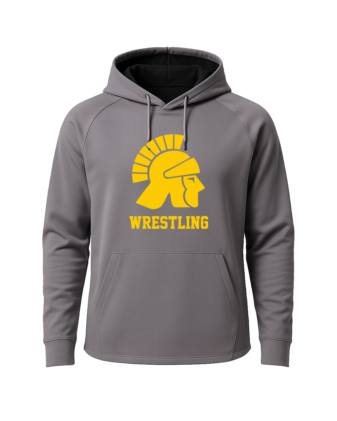 Testing - Gray Hoodie - Full Front