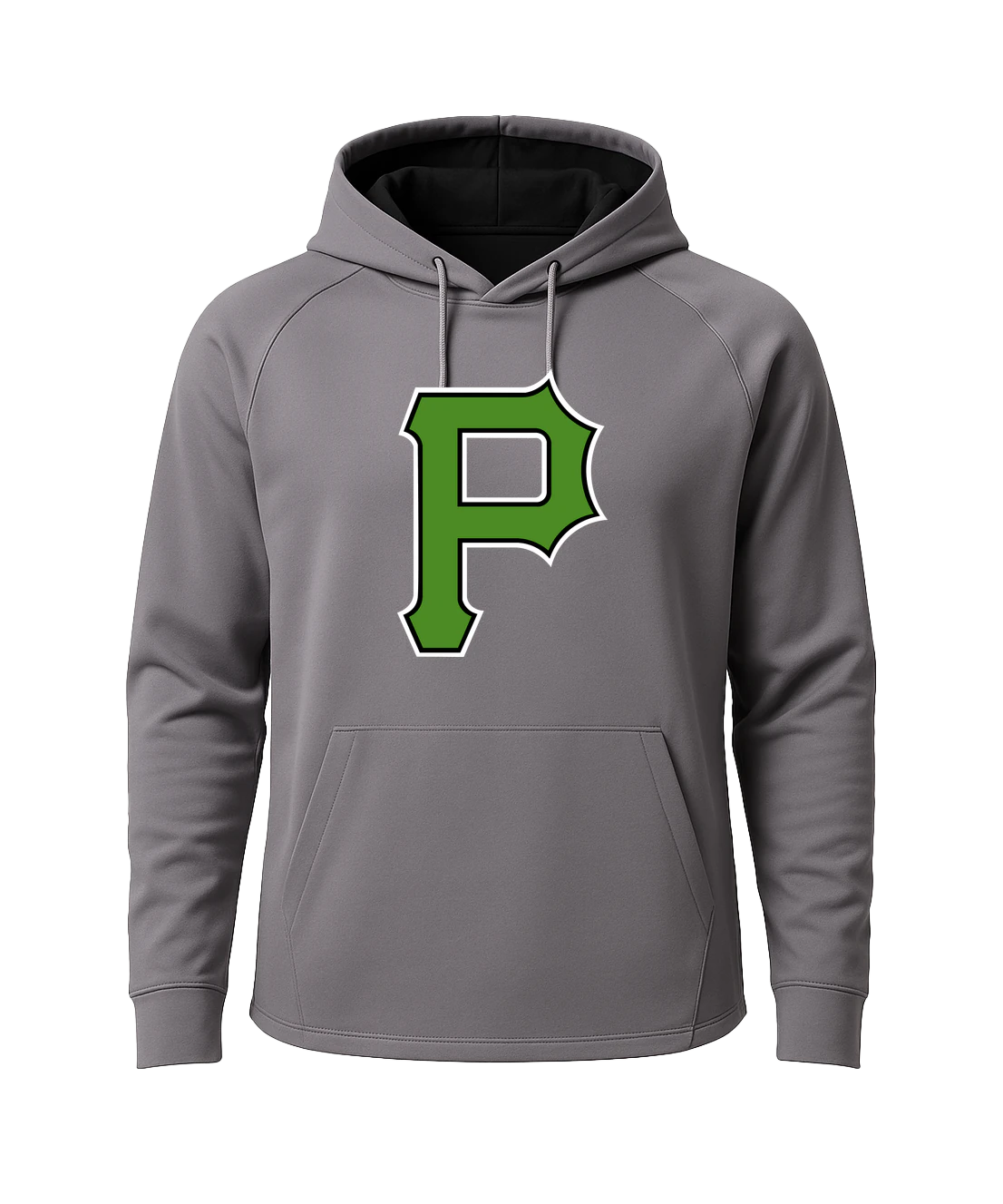 Pipestone Baseball - Gray Hoodie - Full Front