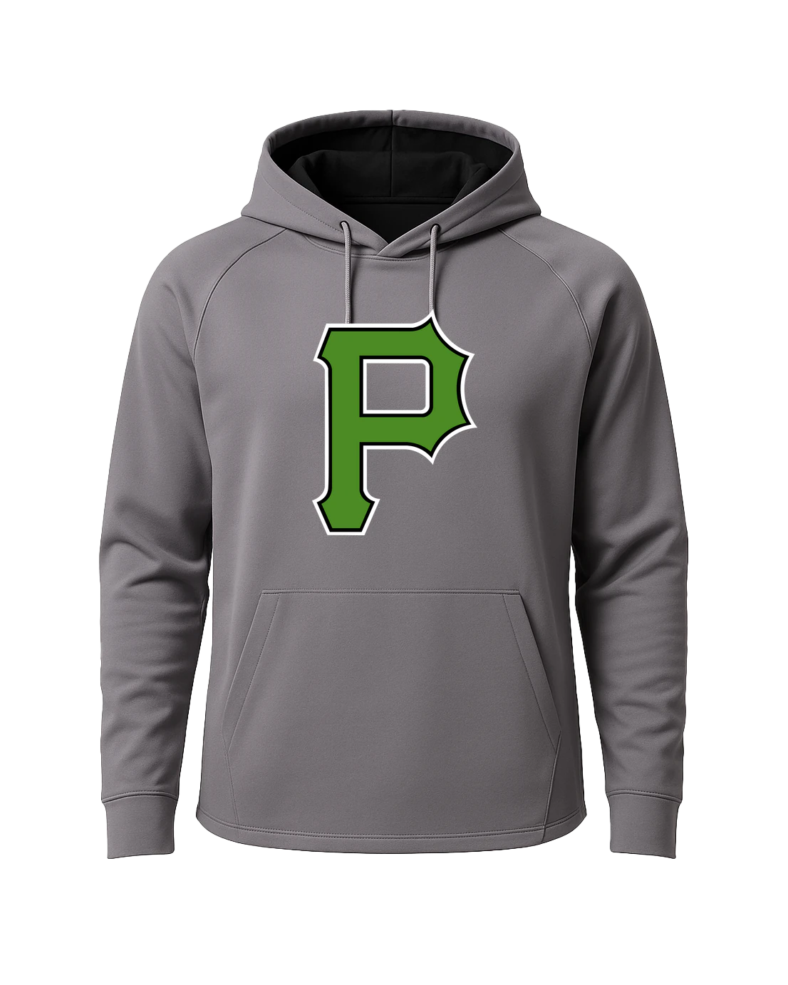 Pipestone Baseball - Gray Hoodie - Full Front