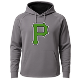 Pipestone Baseball - Gray Hoodie - Full Front