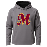 Mankato Area Youth Baseball Association - Gray Hoodie - Full Front