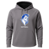 Mora Softball - Gray Hoodie - Full Front